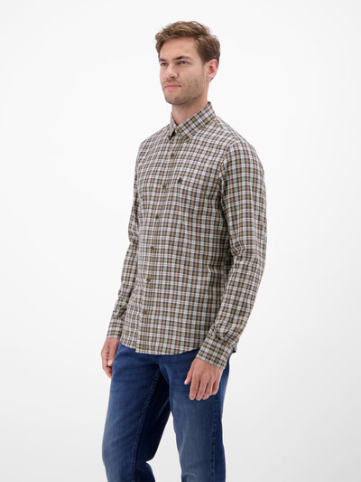 Kariertes Herrenhemd, sportiv und stilbewusst - LERROS