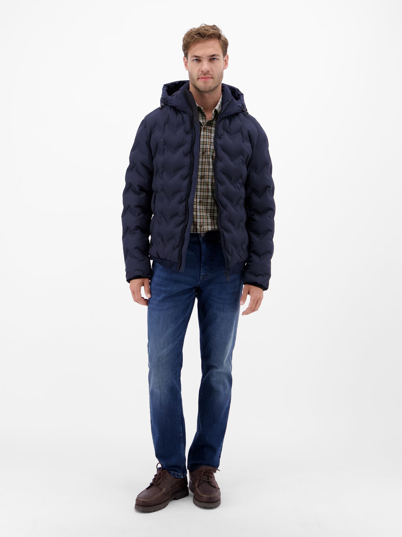 Kariertes Herrenhemd, sportiv und stilbewusst - LERROS