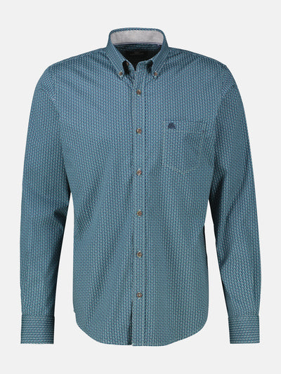 Herrenhemd mit Ornamentmuster - LERROS