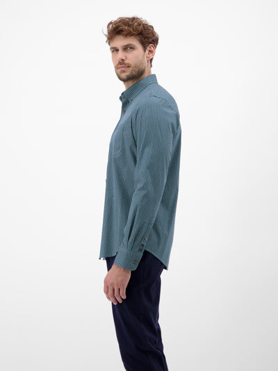 Herrenhemd mit Ornamentmuster - LERROS