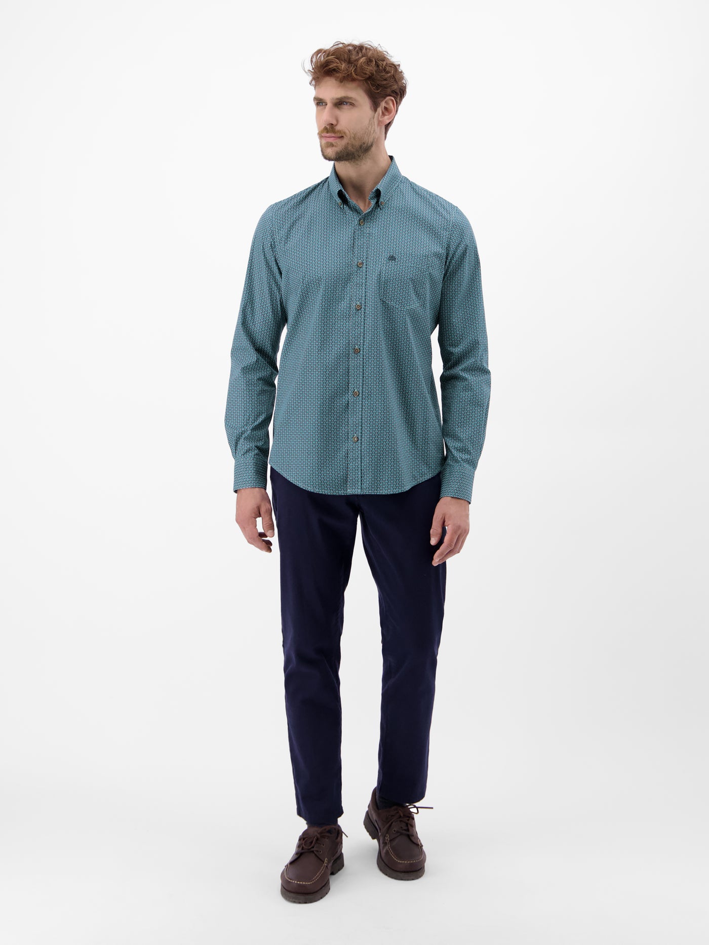 Herrenhemd mit Ornamentmuster - LERROS