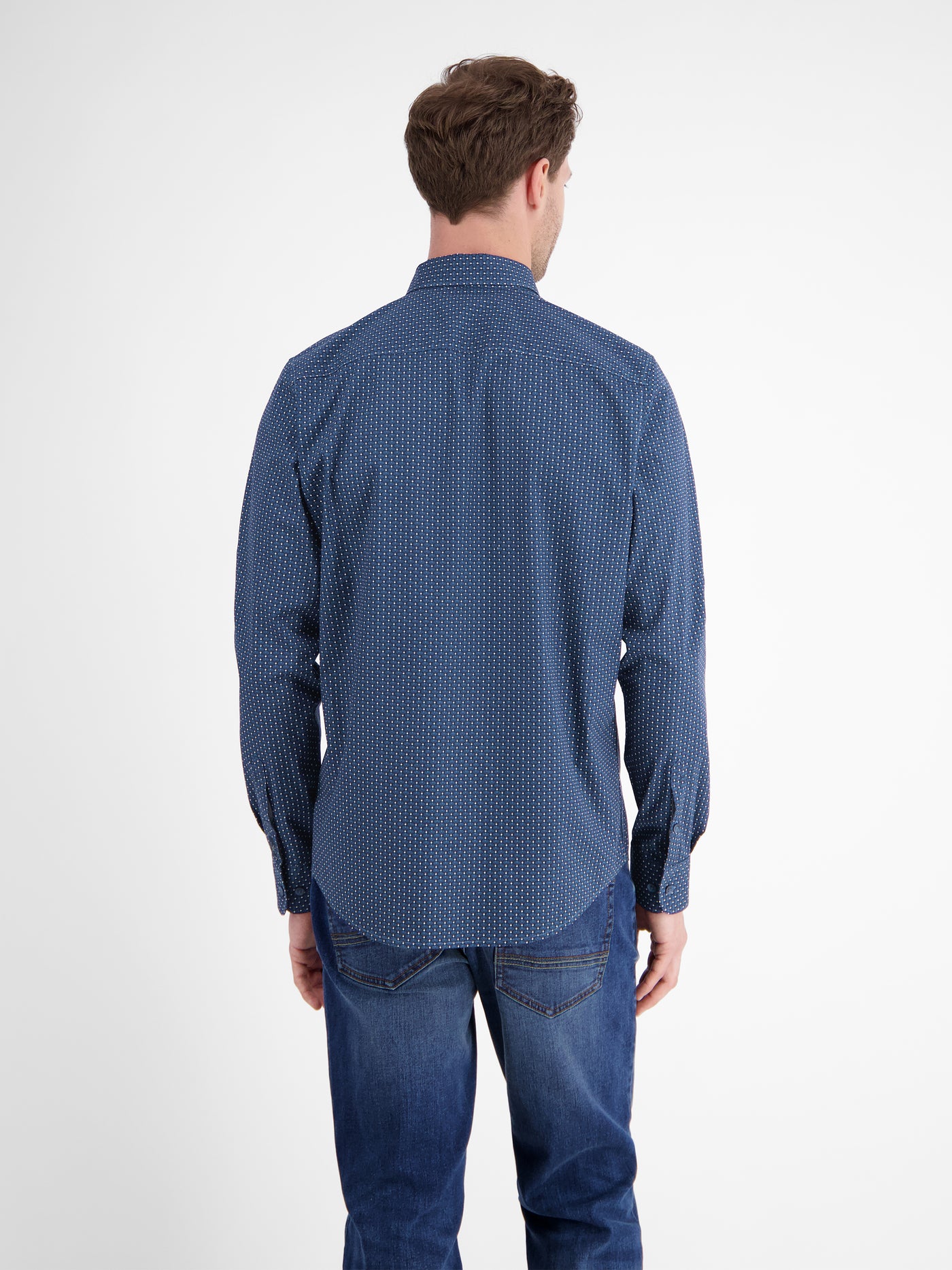 Herrenhemd mit Ornamentmuster - LERROS