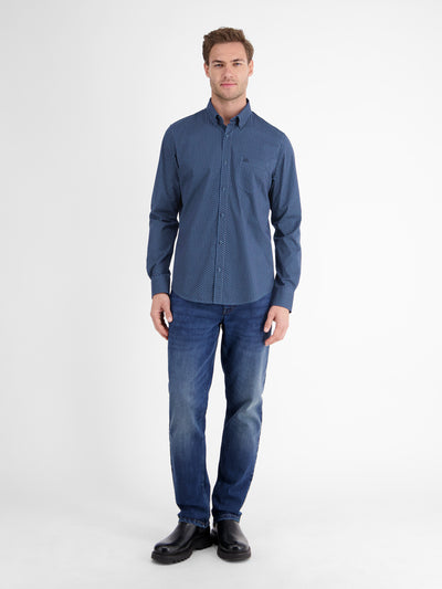 Herrenhemd mit Ornamentmuster - LERROS