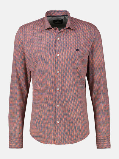 Übergrössen-Hemd mit Minimal-Karomuster - LERROS