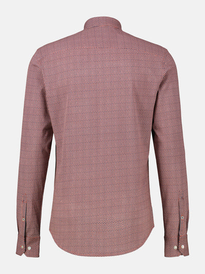 Übergrössen-Hemd mit Minimal-Karomuster - LERROS