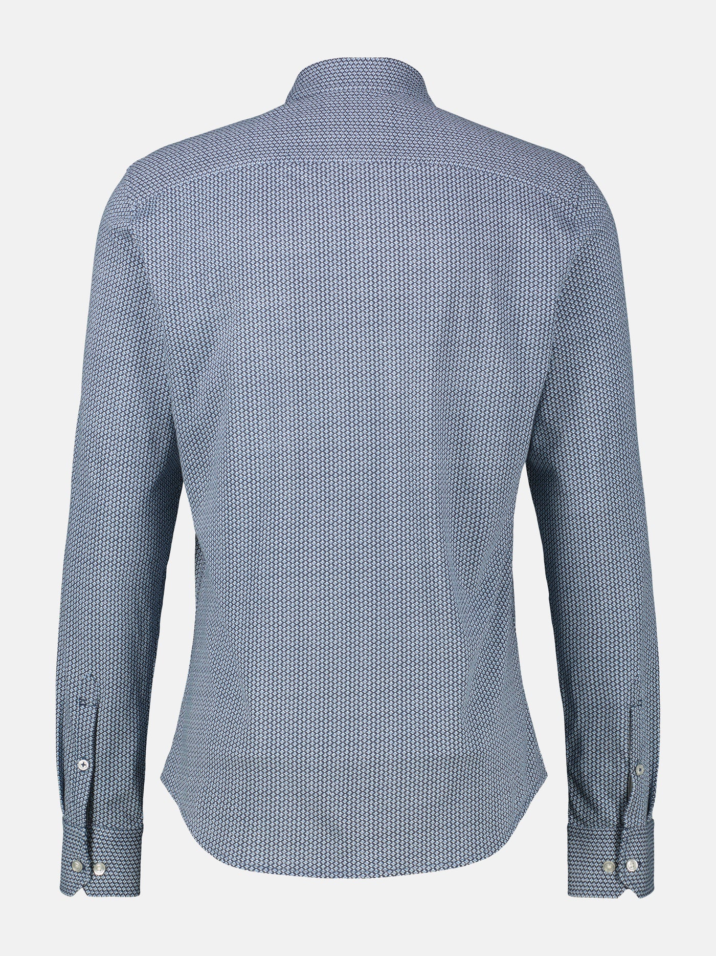 Übergrössen-Hemd mit Minimal-Karomuster - LERROS