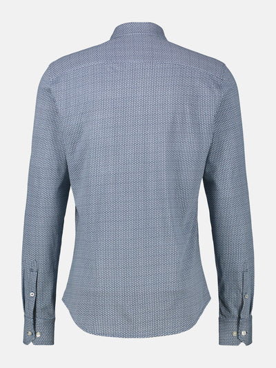 Übergrössen-Hemd mit Minimal-Karomuster - LERROS