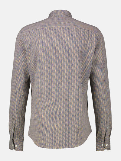 Übergrössen-Hemd mit Minimal-Karomuster - LERROS