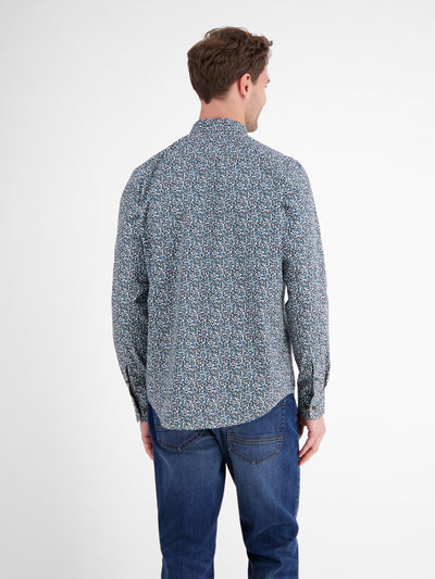 Herren Langarmhemd, modern gemustert - LERROS