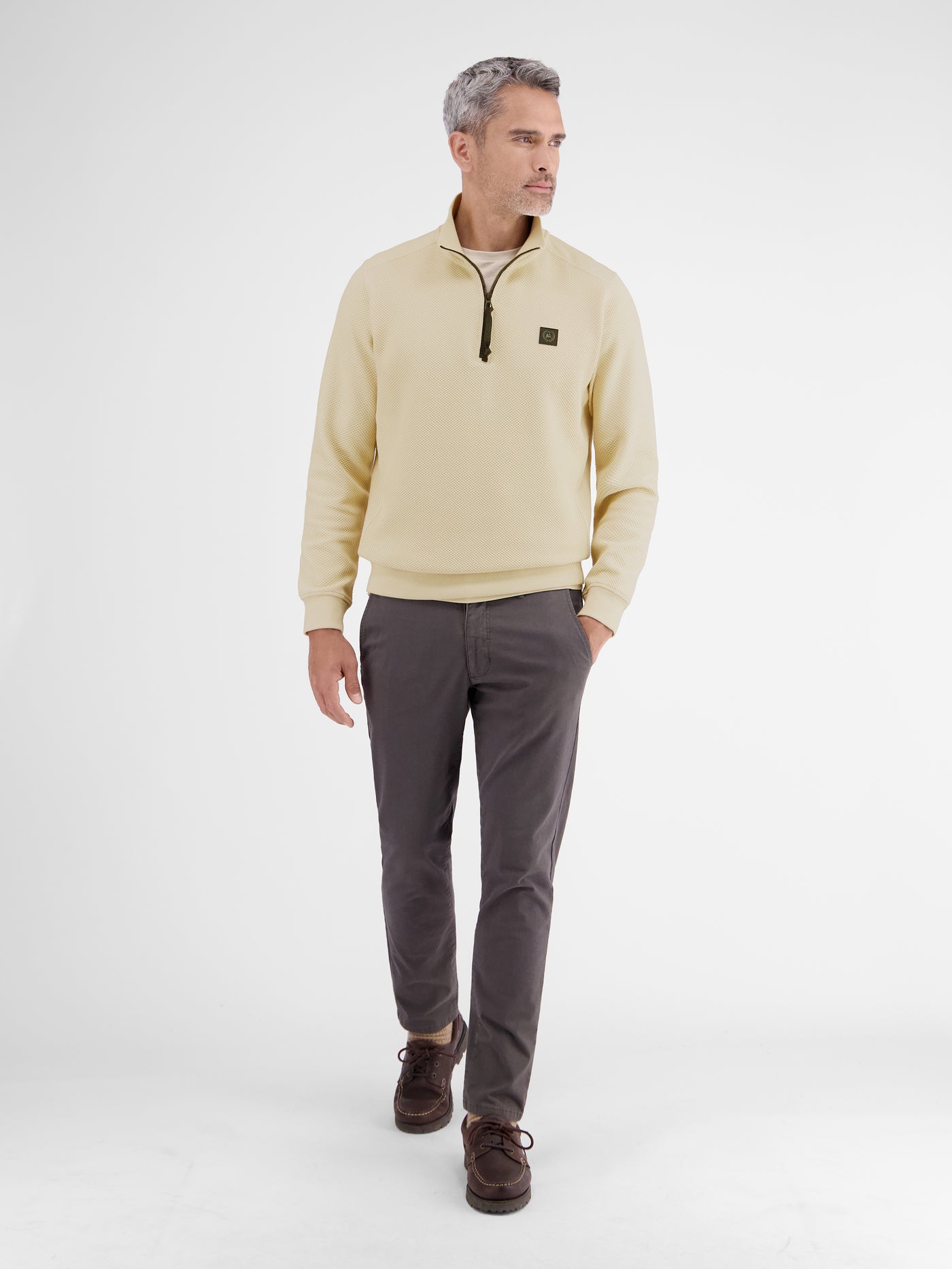 Herren Troyer in sportiver Struktur - LERROS