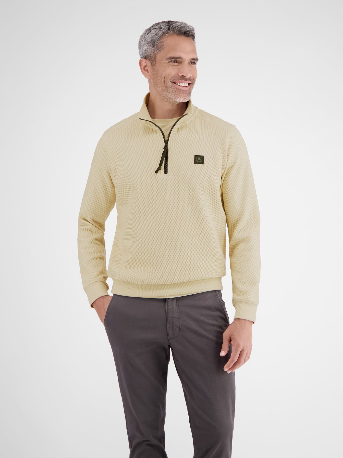 Herren Troyer in sportiver Struktur - LERROS