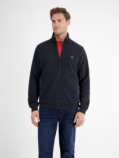 Herren Sweatjacke in sportiver Struktur - LERROS