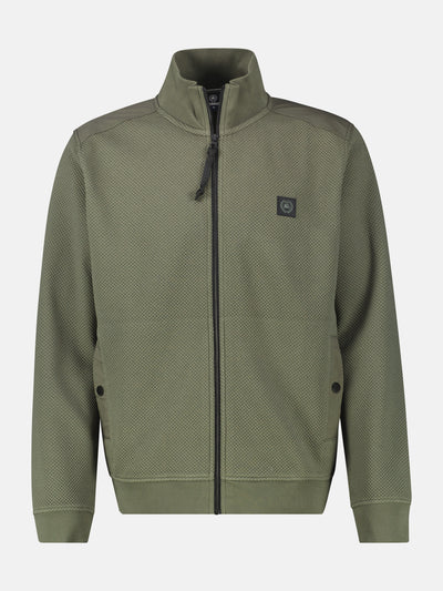 Herren Sweatjacke in sportiver Struktur - LERROS