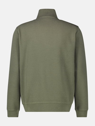 Herren Sweatjacke in sportiver Struktur - LERROS