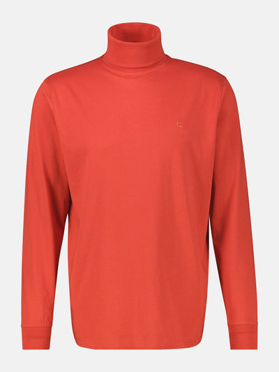Langarmshirt mit Rollkragen in Übergrößen - LERROS
