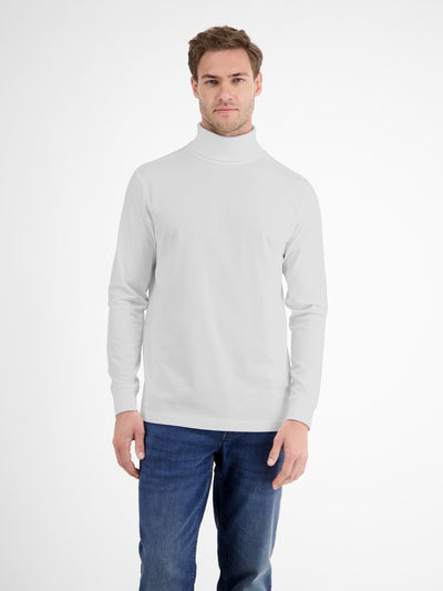 Rollkragenshirt aus weicher Baumwolle - LERROS