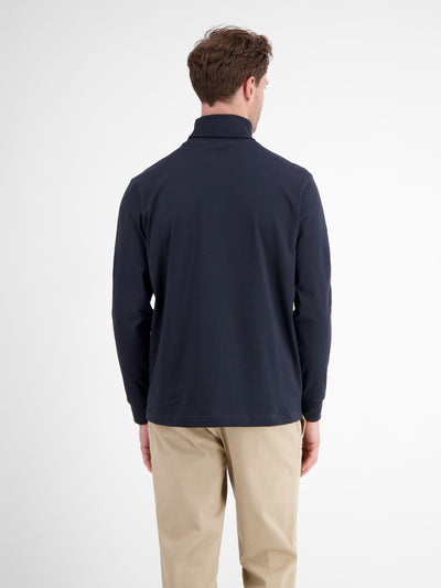 Rollkragenshirt aus weicher Baumwolle - LERROS