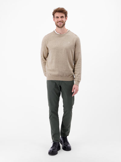 Herren Basic Strickpullover - LERROS