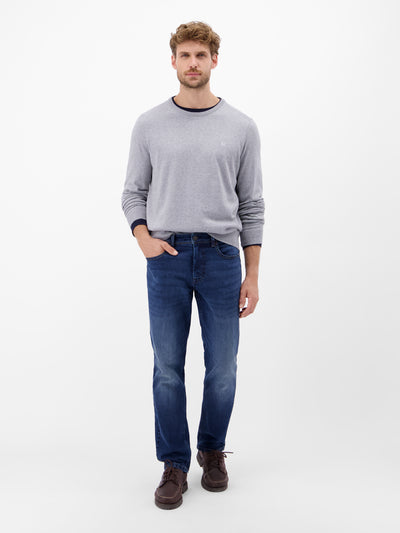 Herren Basic Strickpullover - LERROS