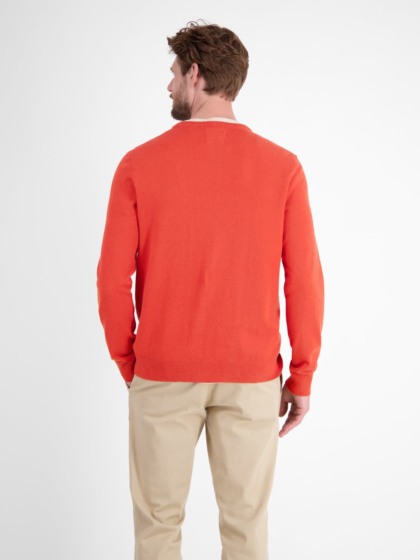 Herren Basic Strickpullover - LERROS