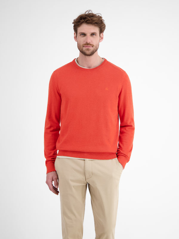 Herren Basic Strickpullover - LERROS