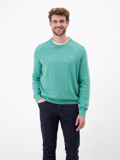 Herren Basic Strickpullover - LERROS