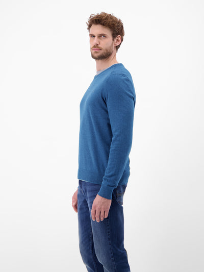 Herren Basic Strickpullover - LERROS