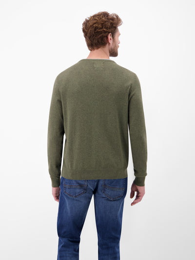 Herren Basic Strickpullover - LERROS