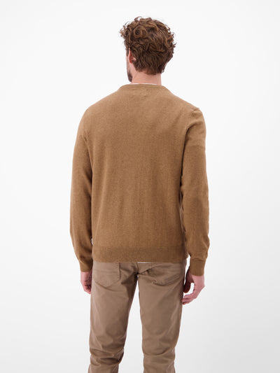 Herren Basic Strickpullover - LERROS