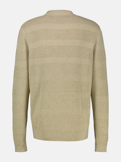 Strickpullover für Herren, tonal gestreift - LERROS