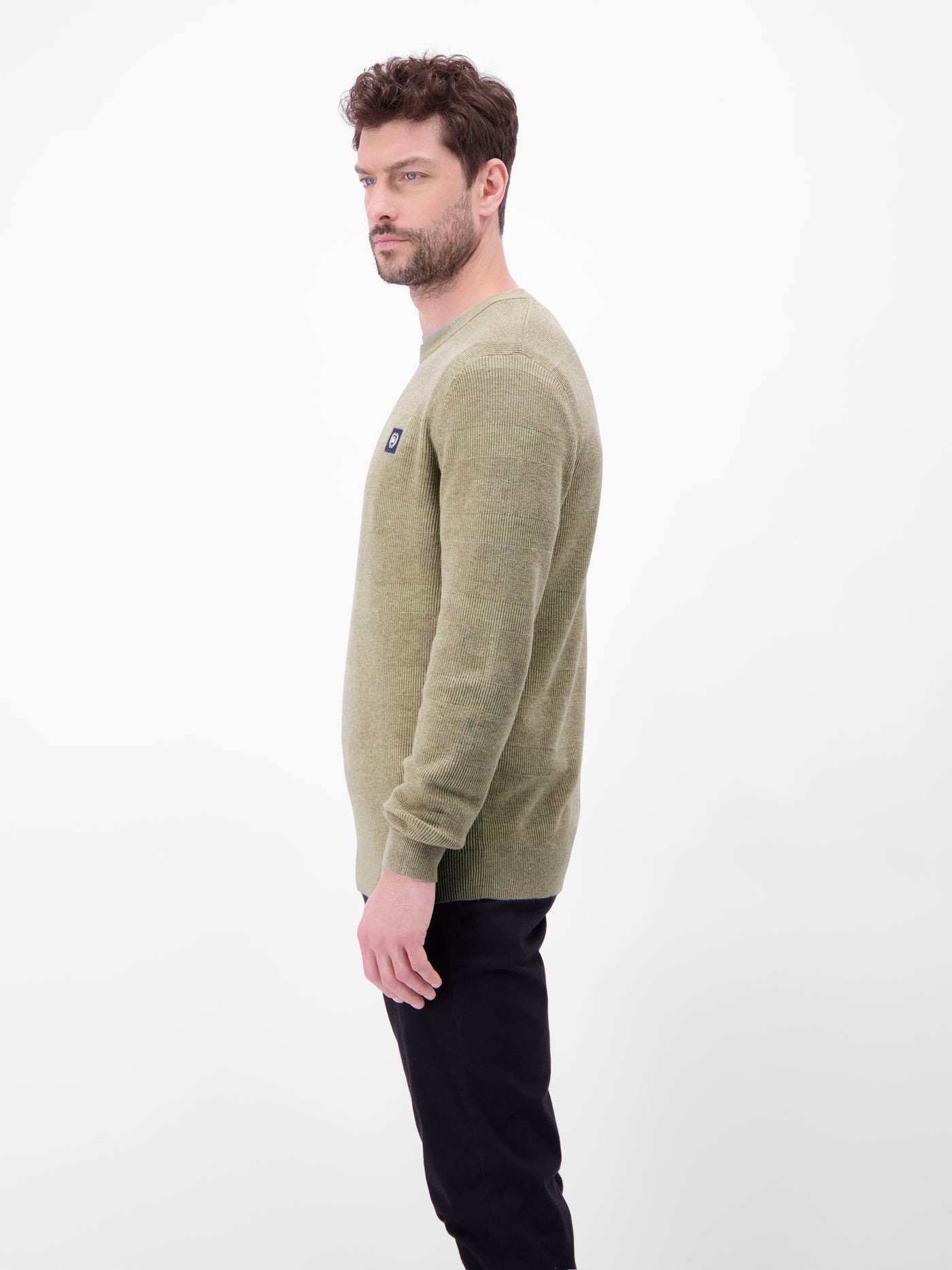 Strickpullover für Herren, tonal gestreift - LERROS