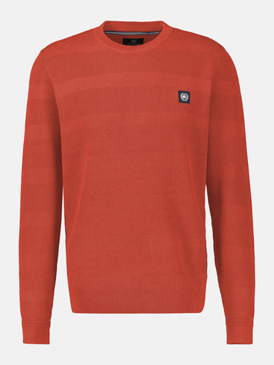 Strickpullover für Herren, tonal gestreift - LERROS
