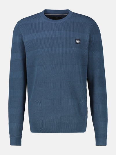 Strickpullover für Herren, tonal gestreift - LERROS