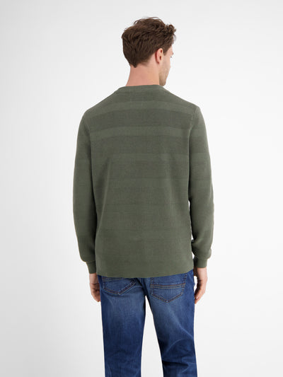 Strickpullover für Herren, tonal gestreift - LERROS