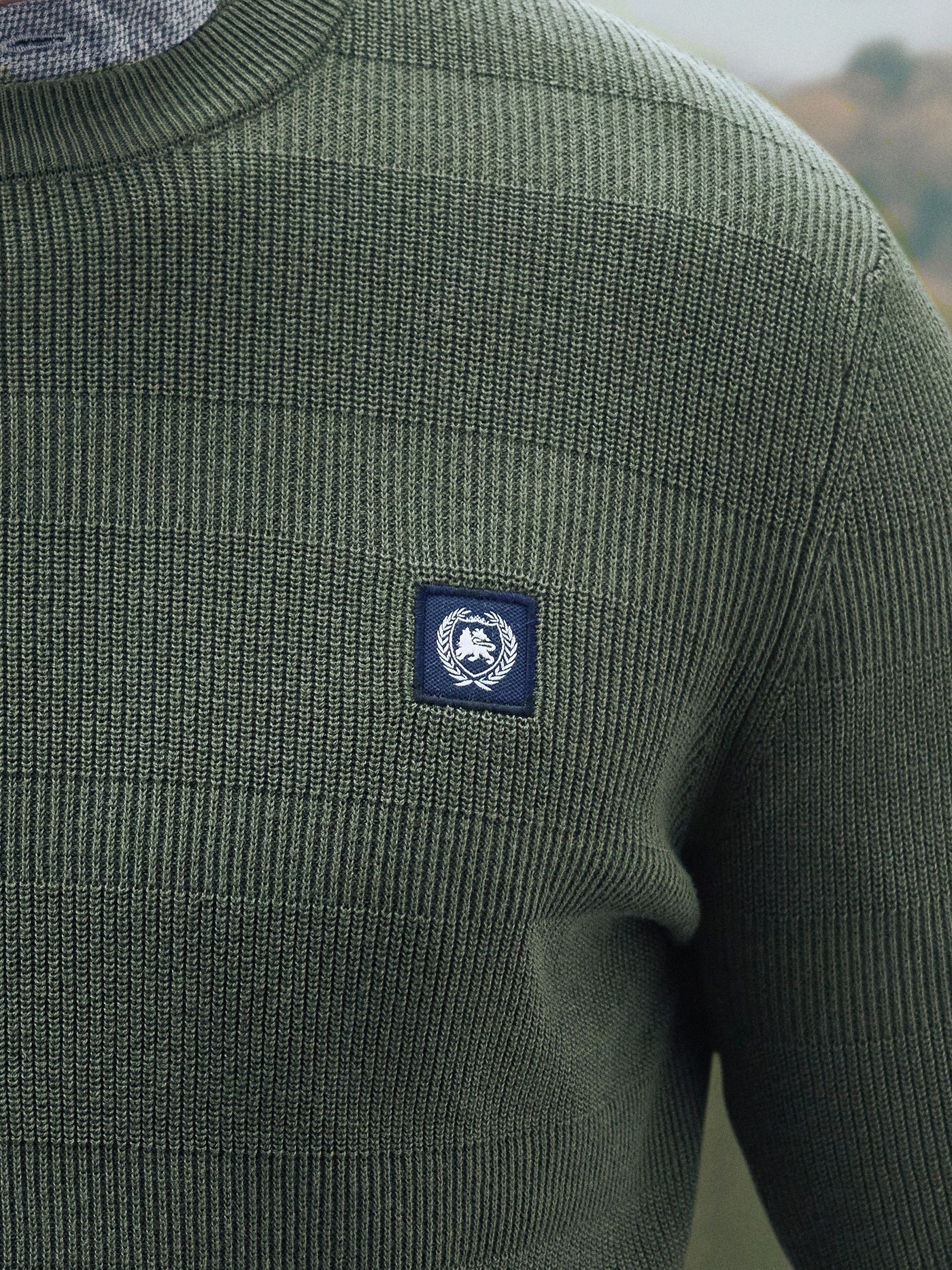 Strickpullover für Herren, tonal gestreift - LERROS