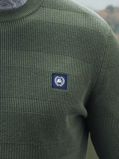 Strickpullover für Herren, tonal gestreift - LERROS