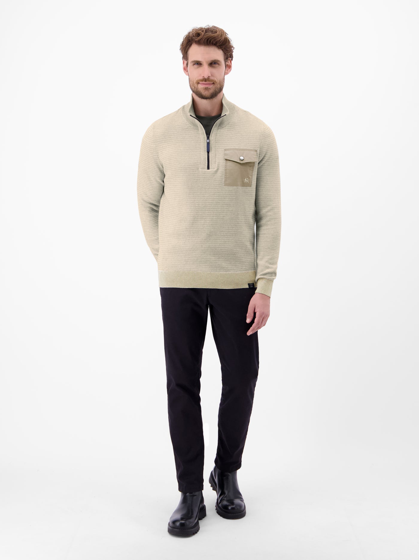 Stricktroyer in Strukturstrick - LERROS