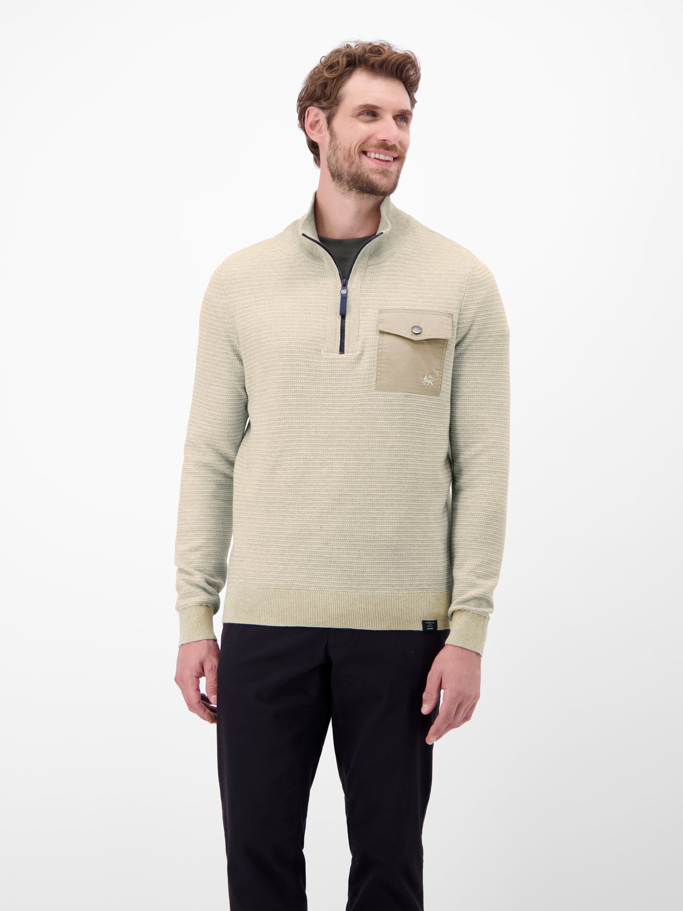 Stricktroyer in Strukturstrick - LERROS