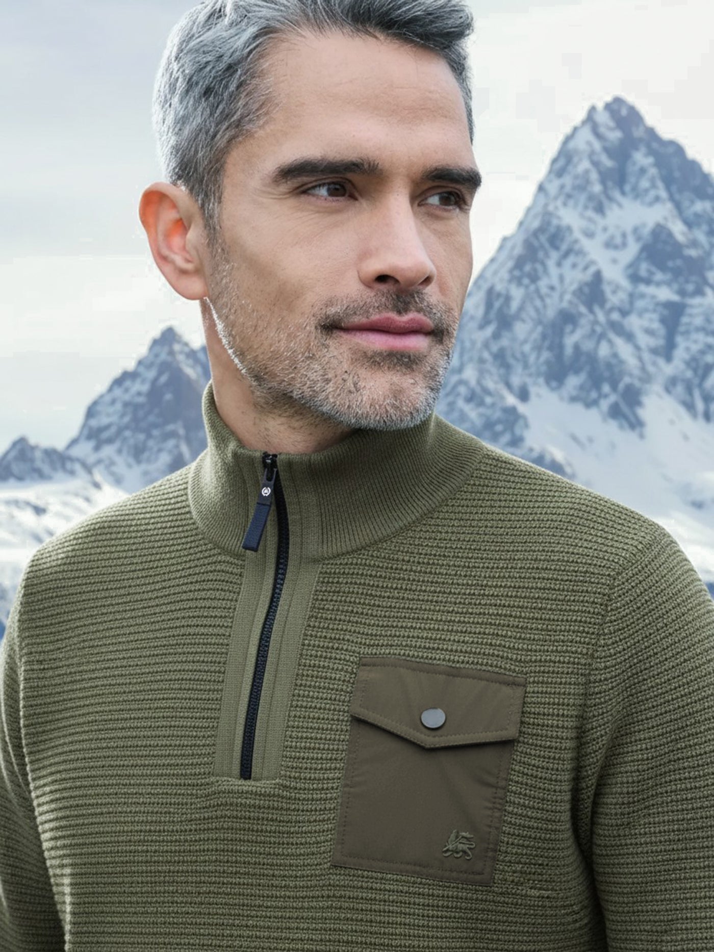 Stricktroyer in Strukturstrick - LERROS