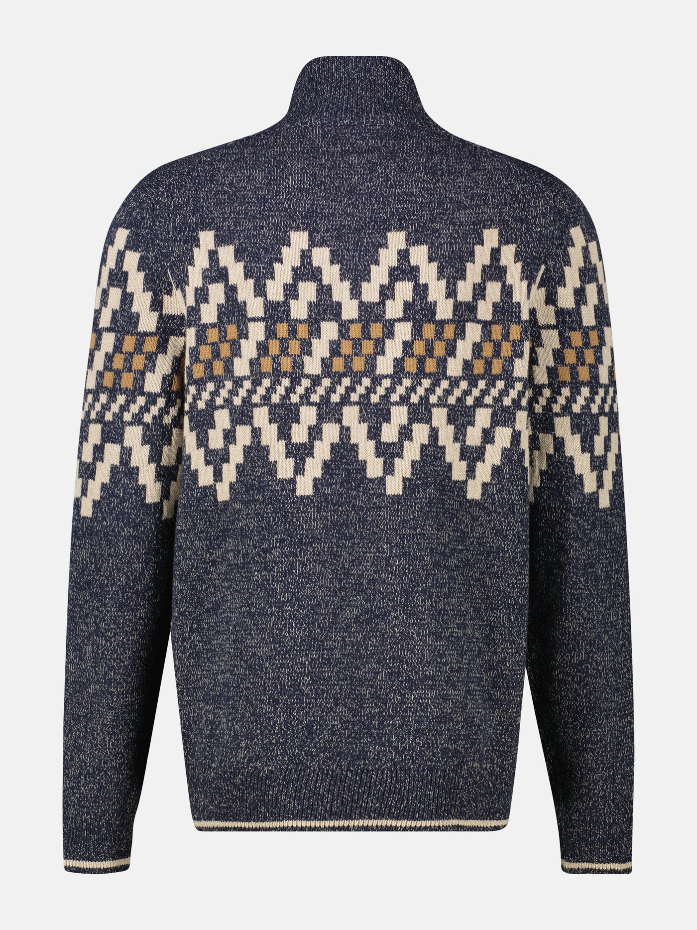 Troyer mit Norwegermuster in Übergrößen - LERROS