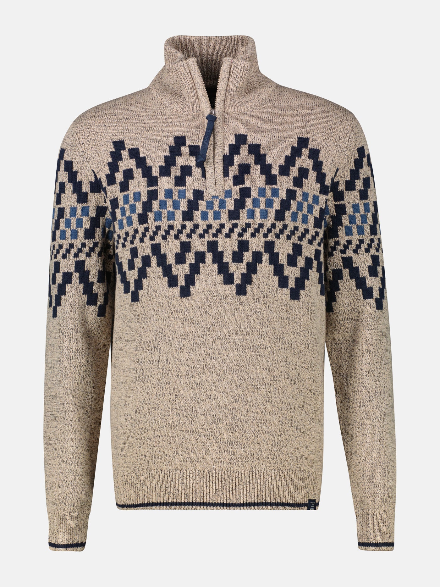 Herren-Troyer mit Norwegermuster - LERROS