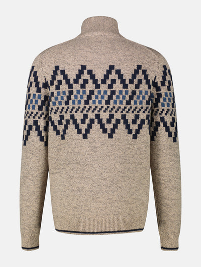 Herren-Troyer mit Norwegermuster - LERROS