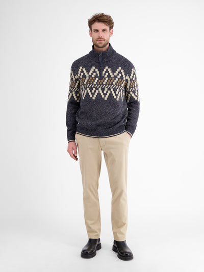 Herren-Troyer mit Norwegermuster - LERROS