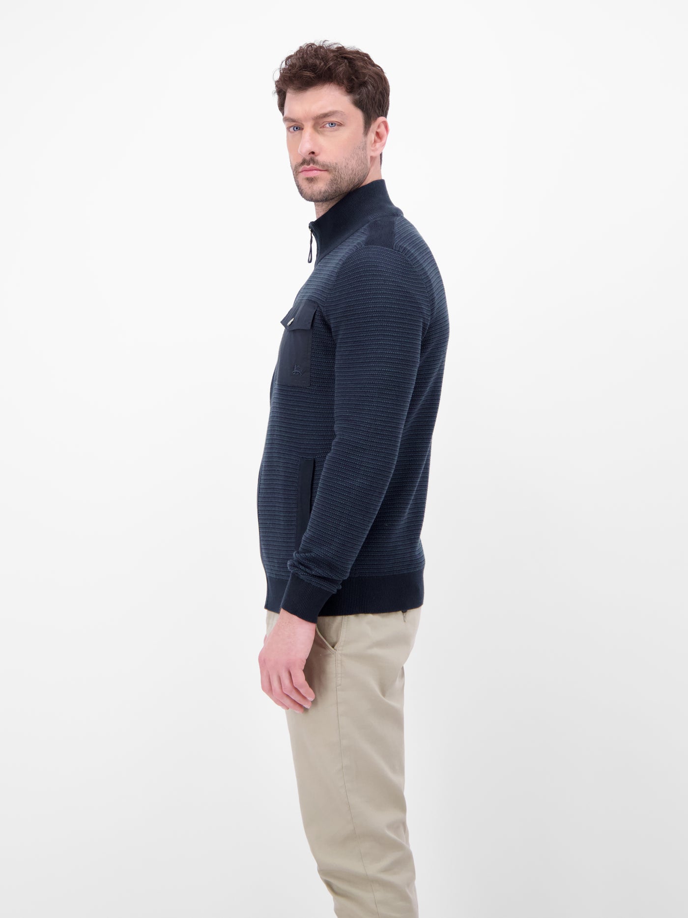 Sportive Strickjacke für Herren - LERROS