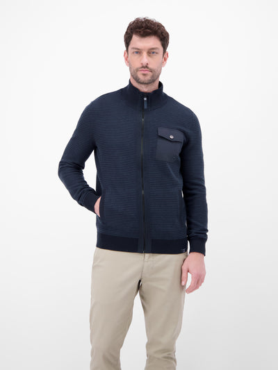 Sportive Strickjacke für Herren - LERROS
