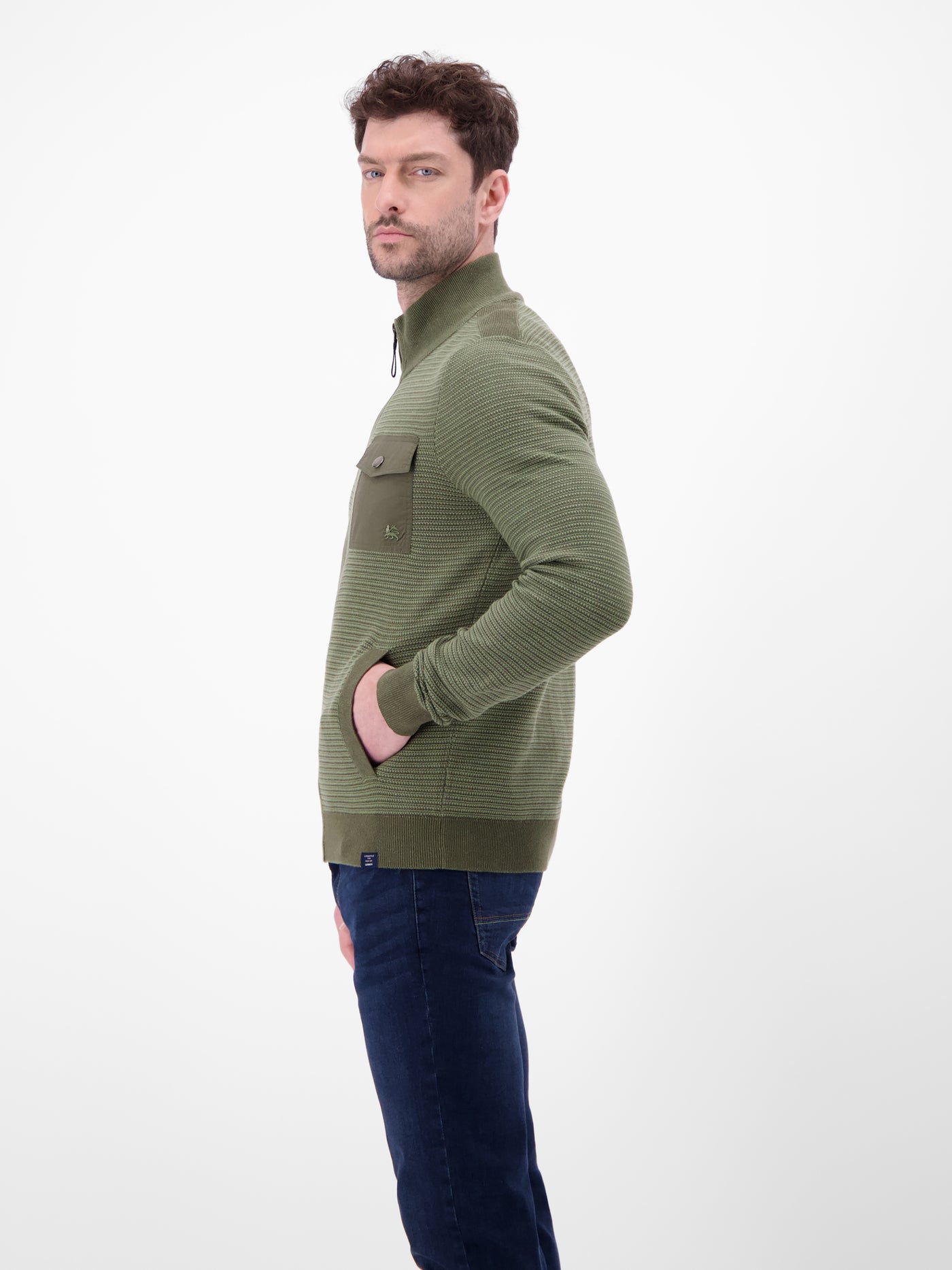 Sportive Strickjacke für Herren - LERROS