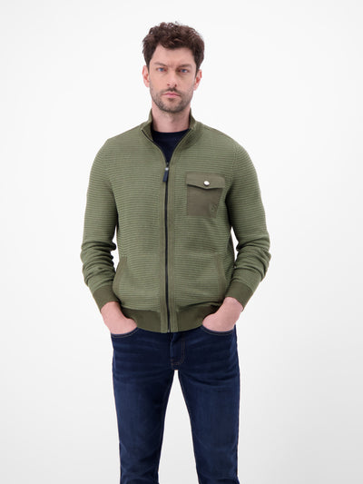 Sportive Strickjacke für Herren - LERROS