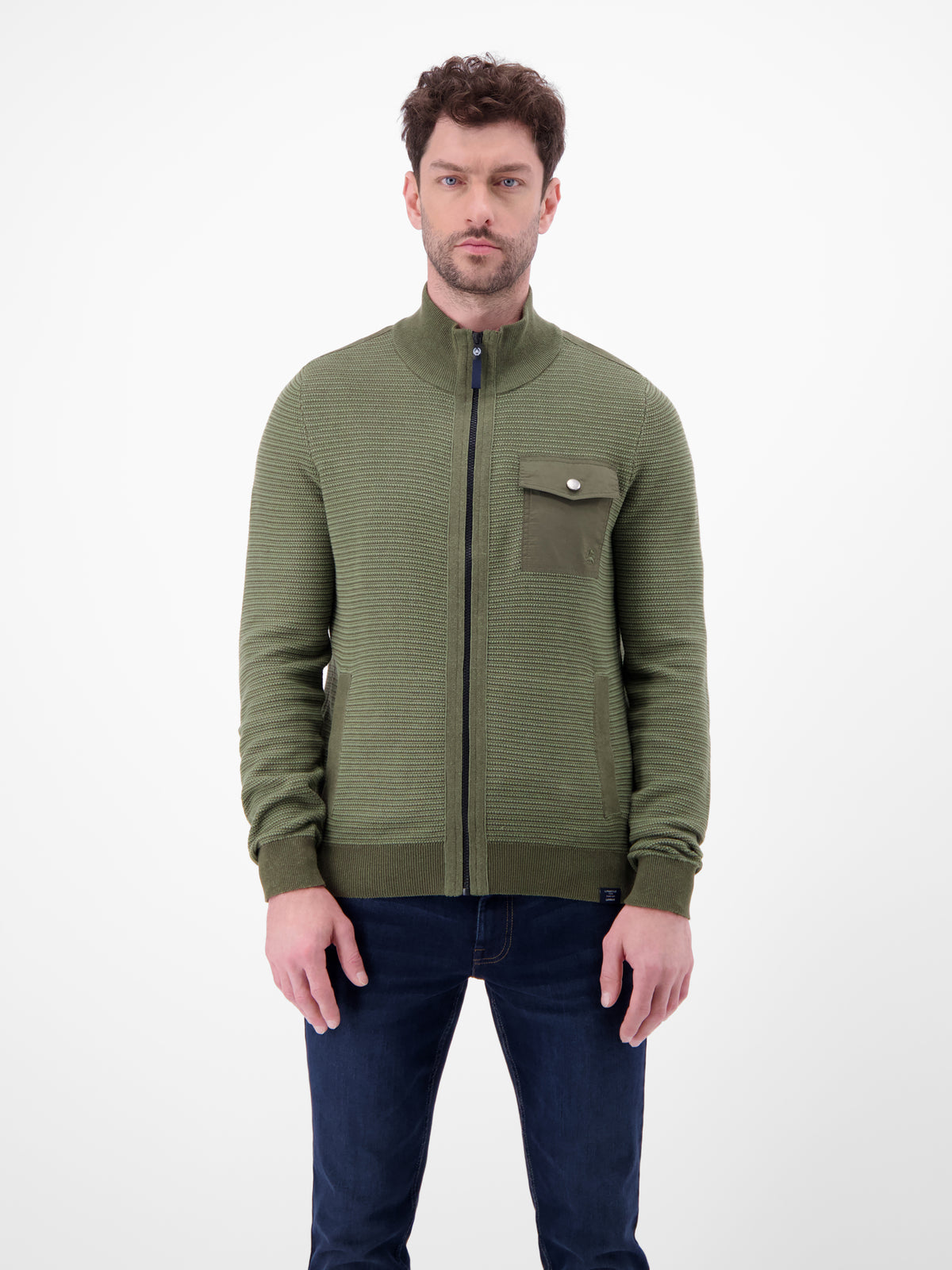 Sportive Strickjacke für Herren - LERROS