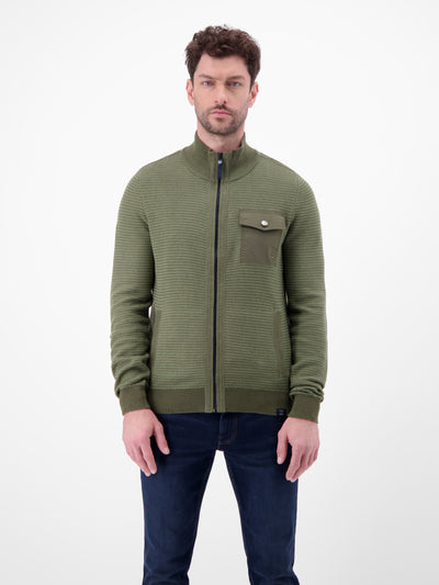 Sportive Strickjacke für Herren - LERROS