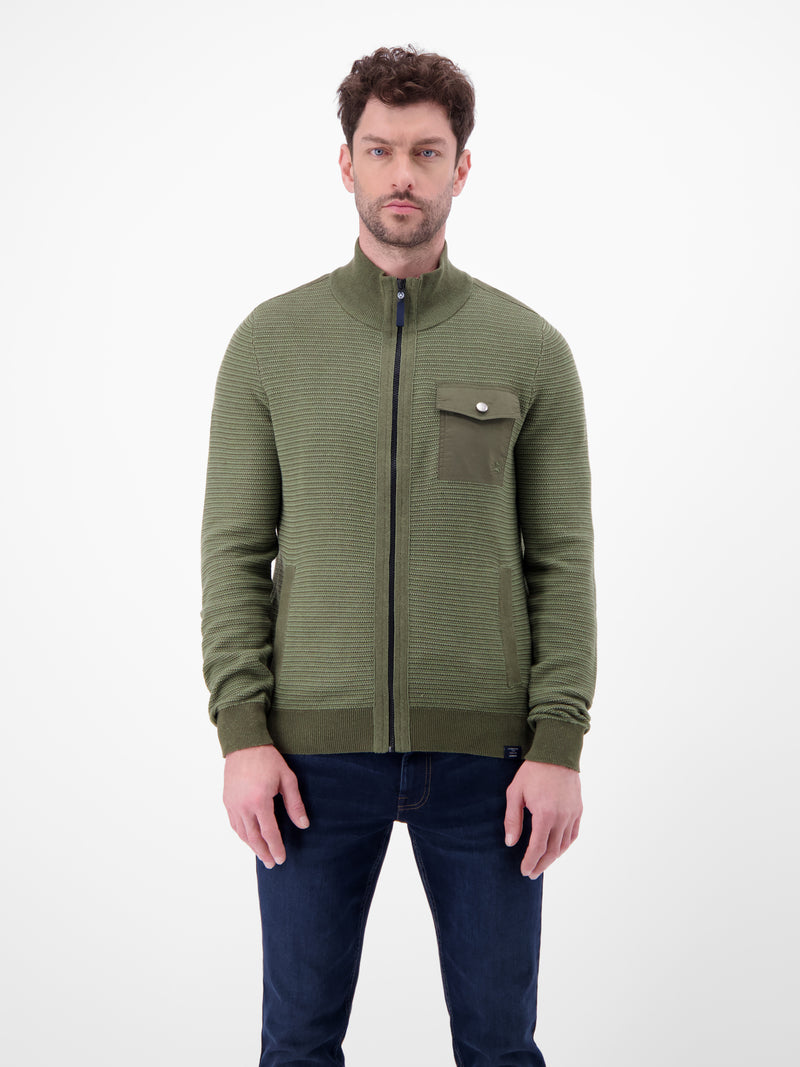 Sportive Strickjacke für Herren - LERROS